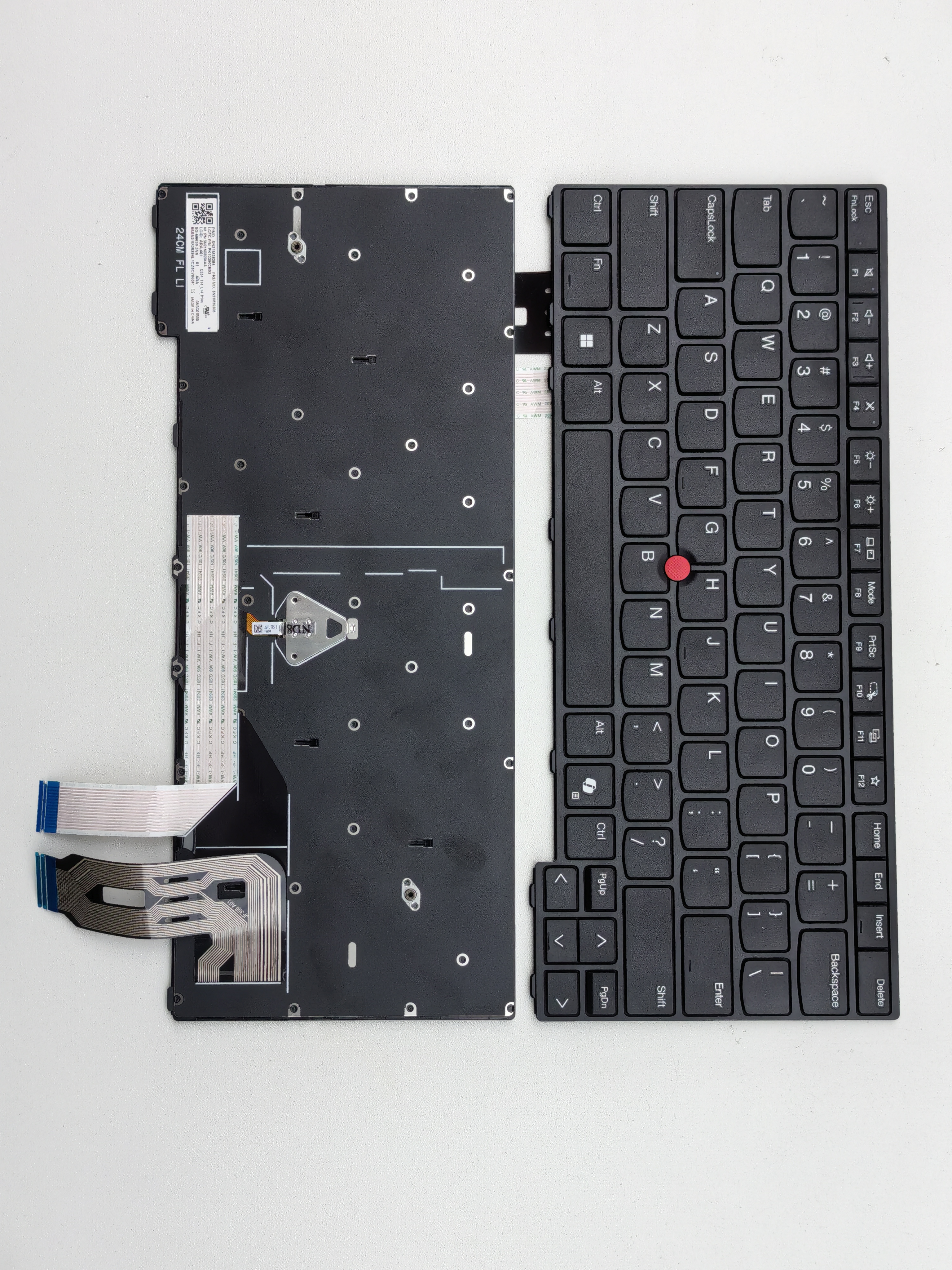 Picture of New Replacement Laptop Keyboard For IBM T14 fifth generation AI key/T14 GEN5/P14S GEN5 BLACK FRAME BLACK US Layout
